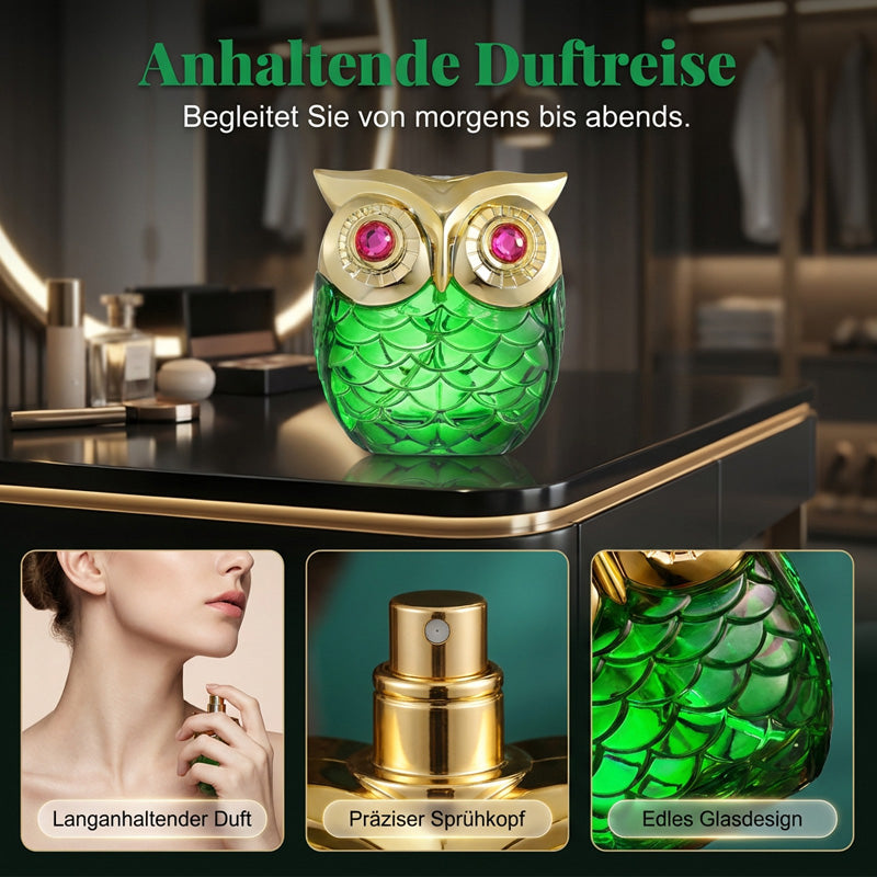🔥🦉 50 % RABATT NU! Mystisk parfym i uggleflaska – elegant design, långvarig doft & perfekt som present 🎁