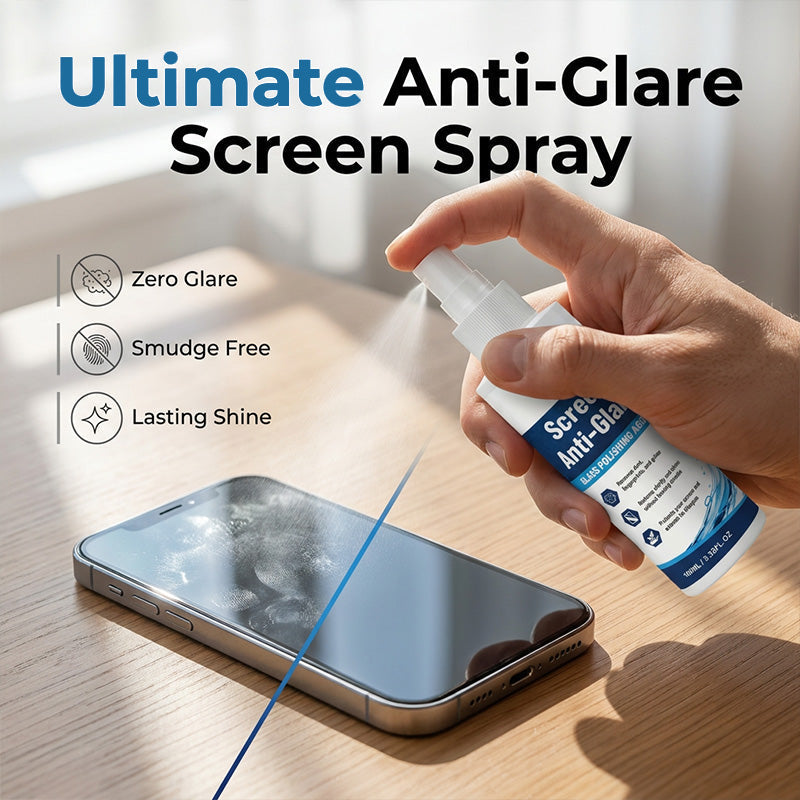 Antireflexspray för telefonskärm