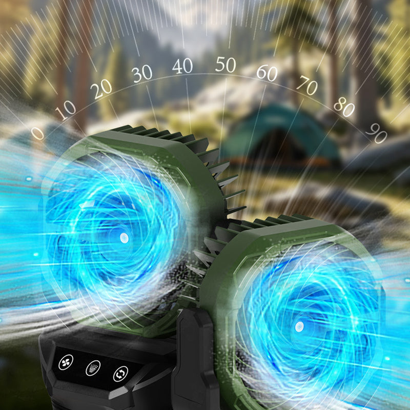 Portable Rechargeable Misting Fan