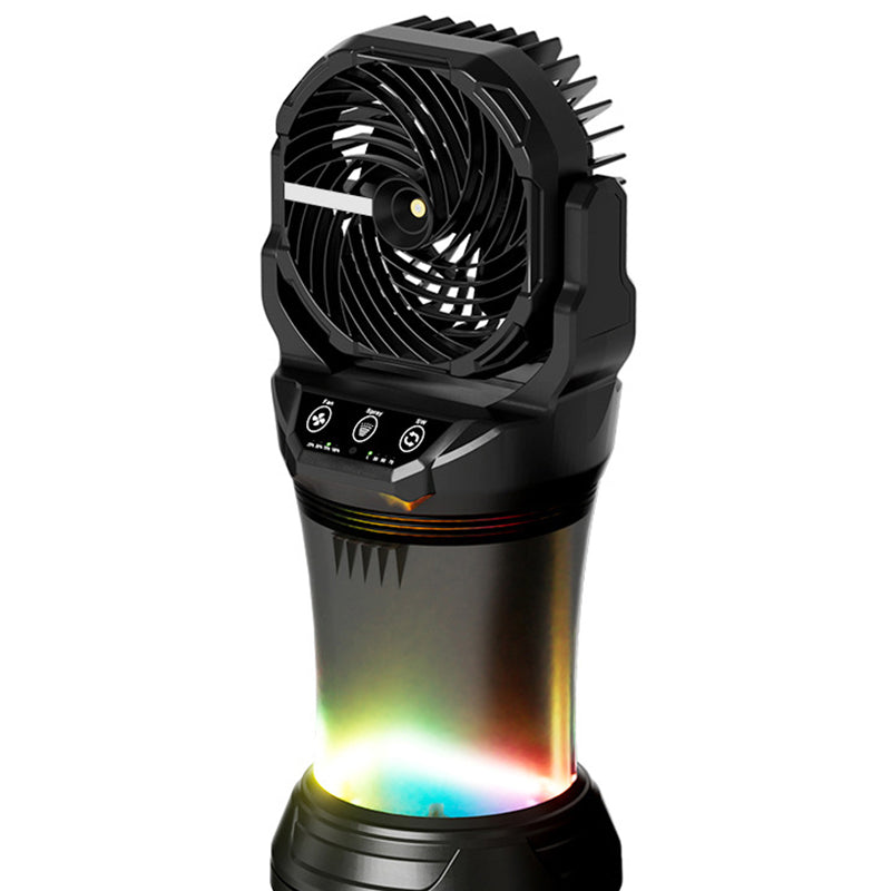 Portable Rechargeable Misting Fan