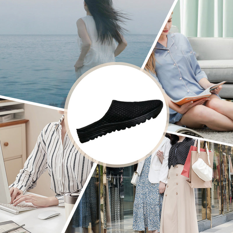 👟  Avslappnade & Bekväma Tofflor i Ventilerande Mesh – Svala & Fräscha – Perfekt för Inomhus & Utomhus ☀️