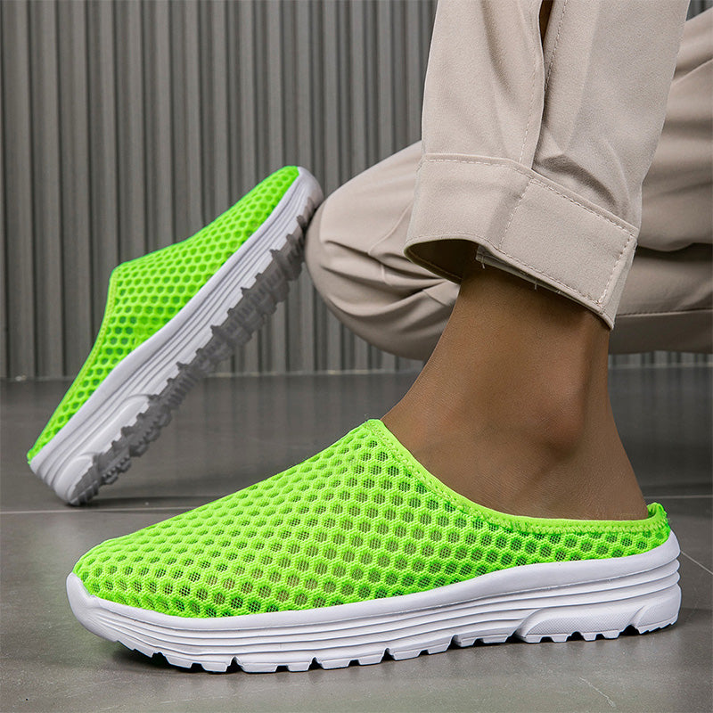 👟  Avslappnade & Bekväma Tofflor i Ventilerande Mesh – Svala & Fräscha – Perfekt för Inomhus & Utomhus ☀️