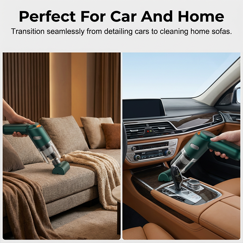 🚗 50 % RABATT NU! 🔋 Kraftfull sladdlös bildammsugare – kompakt och lätt med 10 000 Pa sugkraft 🧹