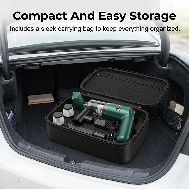🚗 50 % RABATT NU! 🔋 Kraftfull sladdlös bildammsugare – kompakt och lätt med 10 000 Pa sugkraft 🧹