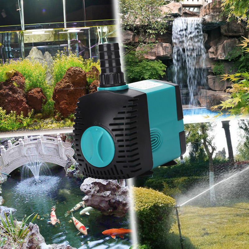 Justerbar liten ultratyst dränkbar vattenpump