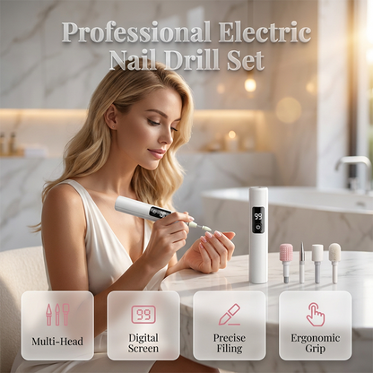 💎 TIDSBEGRÄNSAD 50% RABATT! ✨Professionell elektrisk nagelpolerare