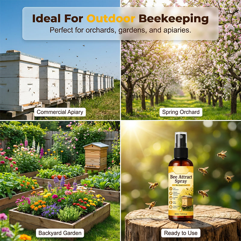🐝 Naturlig locksprej för bin utomhus