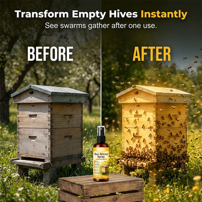 🐝 Naturlig locksprej för bin utomhus