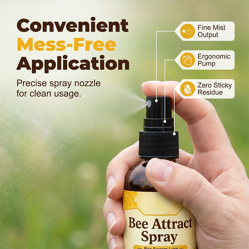 🐝 Naturlig locksprej för bin utomhus