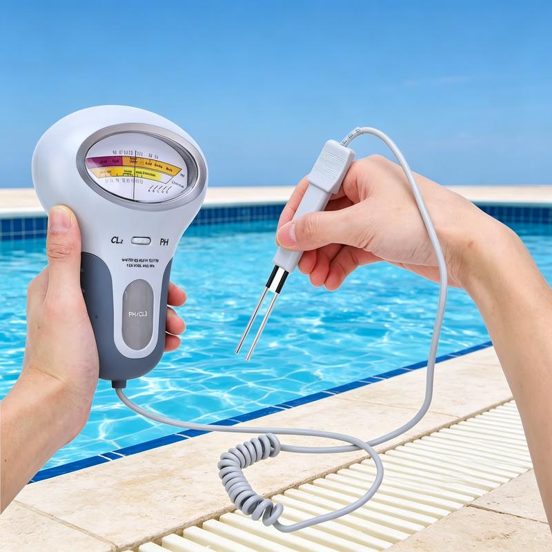 🔬💧 pH- och Cl2-klortestare – 50 % RABATT! Exakt mätning av pH och klor i poolen – enkel, snabb och pålitlig. 🔥🏊