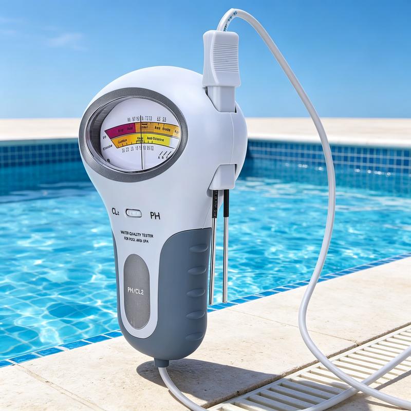🔬💧 pH- och Cl2-klortestare – 50 % RABATT! Exakt mätning av pH och klor i poolen – enkel, snabb och pålitlig. 🔥🏊