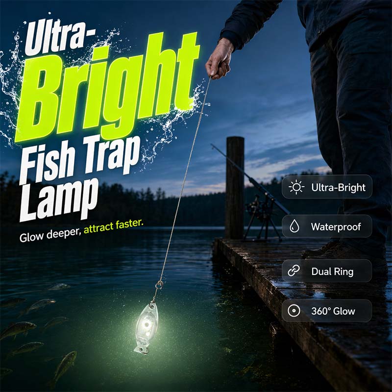 🐟Ultrakraftig fisklampa