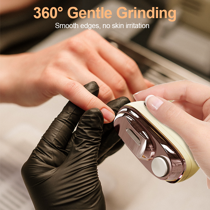 ✂️ 50 % RABATT NU! 💅 2‑i‑1 säker elektrisk nagelklippare – klipp & slipa på samma gång – med anti‑kläm, LED‑ljus & skonsam 360° slipning 🛡️
