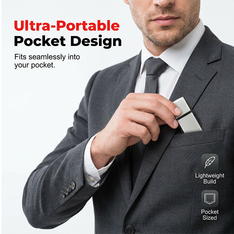 Bärbar högupplöst brusreducerande USB-röstinspelare