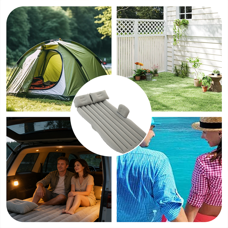 📢 50 % RABATT! ⏰ Uppblåsbar bilmadrass för resor & camping