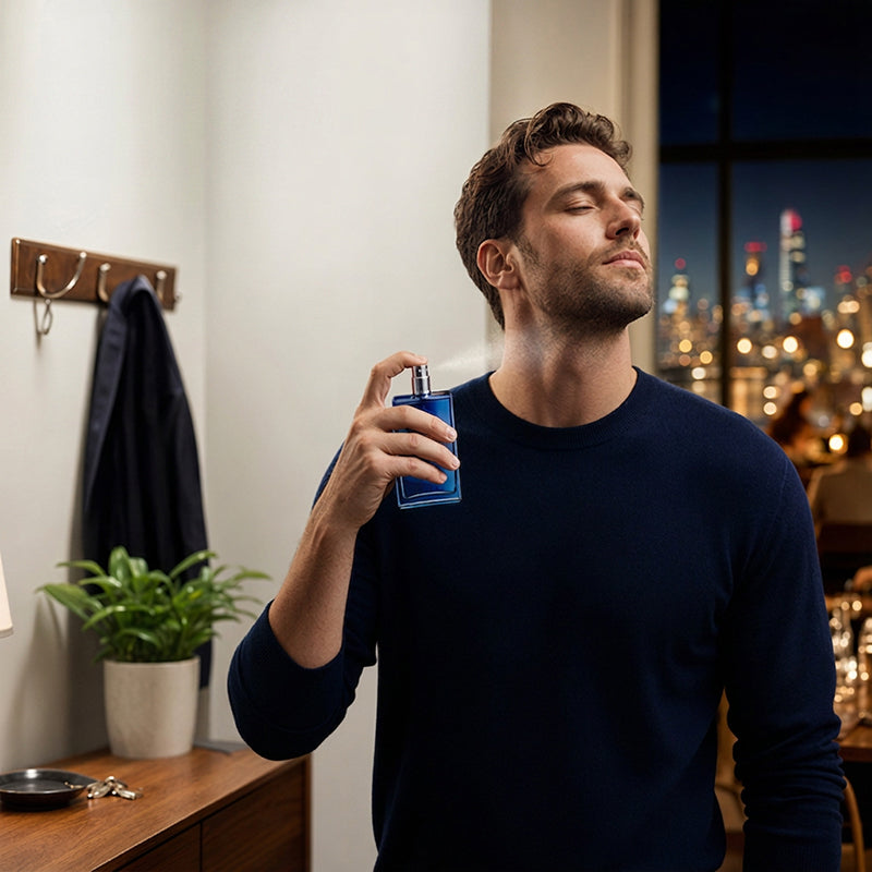 💗SISTA DAGEN: 50 % RABATT⚡ÖVER 50 000 SÅLDA💕Eau de Parfum för män 90 ml | Långvarig frisk citrus- och havsdoft | Arabisk lyxdoft för honom | Perfekt parfympresent till män | Maskulin doft för vardagen