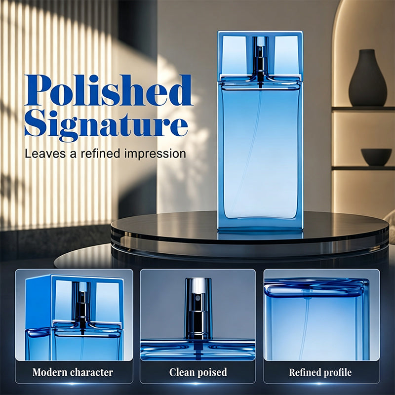 💗SISTA DAGEN: 50 % RABATT⚡ÖVER 50 000 SÅLDA💕Eau de Parfum för män 90 ml | Långvarig frisk citrus- och havsdoft | Arabisk lyxdoft för honom | Perfekt parfympresent till män | Maskulin doft för vardagen