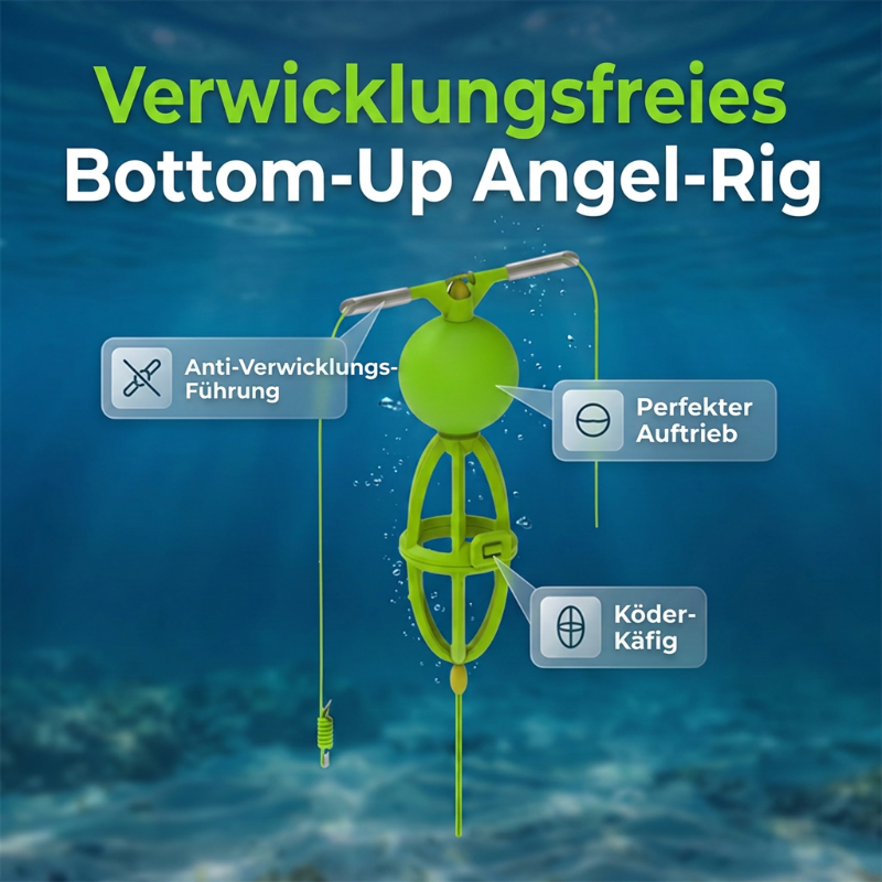 Trasselfritt bottenmetessystem med foderkorg
