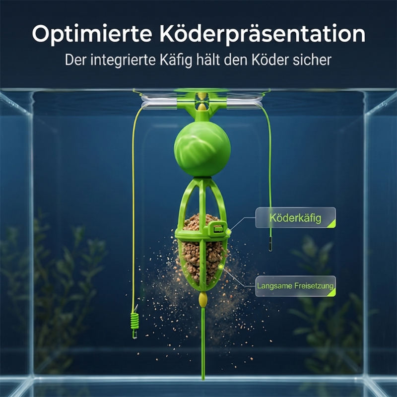 Trasselfritt bottenmetessystem med foderkorg
