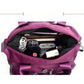👜 50% RABATT NU! Stor vattentät tygväska för kvinnor – rymlig, tre bärsätt & smart fickorganisation – perfekt för jobb, resor & vardag 🧳✨