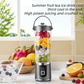 🥤⚡ NU: 50 % RABATT UNDER BEGRÄNSAD TID – Trådlös bärbar mixer med 10 blad – Krossar is & fryst frukt – Höghastighetsmotor – USB-uppladdningsbar – Enknappsanvändning – För smoothies & juice 🍓🧊✨