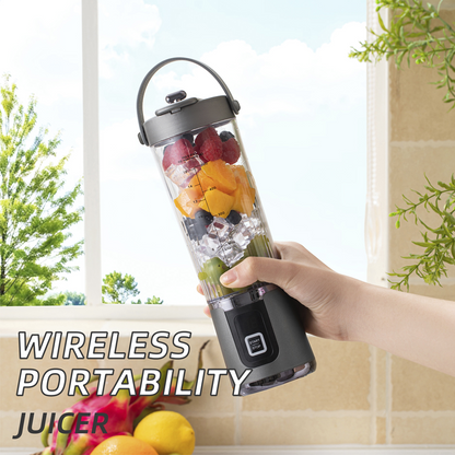🥤⚡ NU: 50 % RABATT UNDER BEGRÄNSAD TID – Trådlös bärbar mixer med 10 blad – Krossar is & fryst frukt – Höghastighetsmotor – USB-uppladdningsbar – Enknappsanvändning – För smoothies & juice 🍓🧊✨