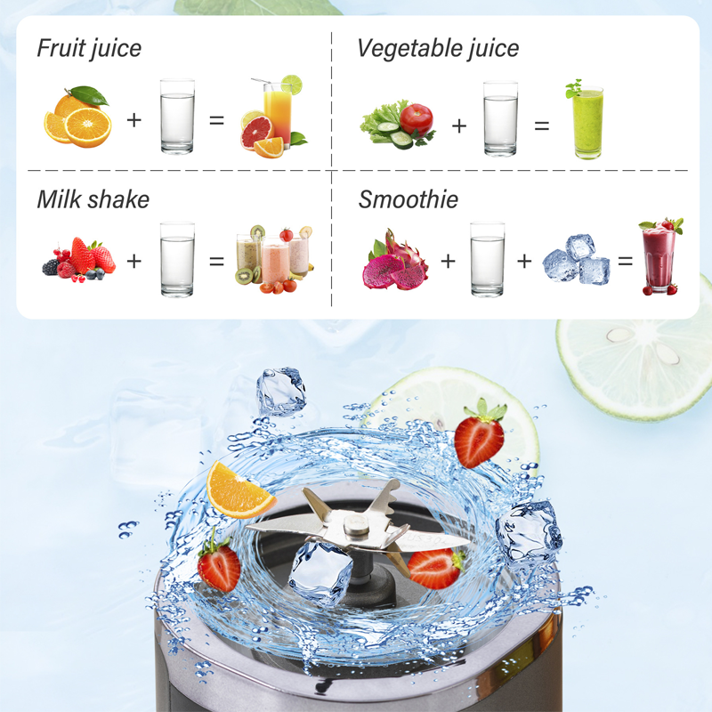 🥤⚡ NU: 50 % RABATT UNDER BEGRÄNSAD TID – Trådlös bärbar mixer med 10 blad – Krossar is & fryst frukt – Höghastighetsmotor – USB-uppladdningsbar – Enknappsanvändning – För smoothies & juice 🍓🧊✨