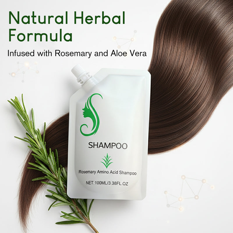 🧴✨Naturligt schampo för hårväxt – mot håravfall, vårdar hårbotten och ger tjockare, fylligare hår 🌿