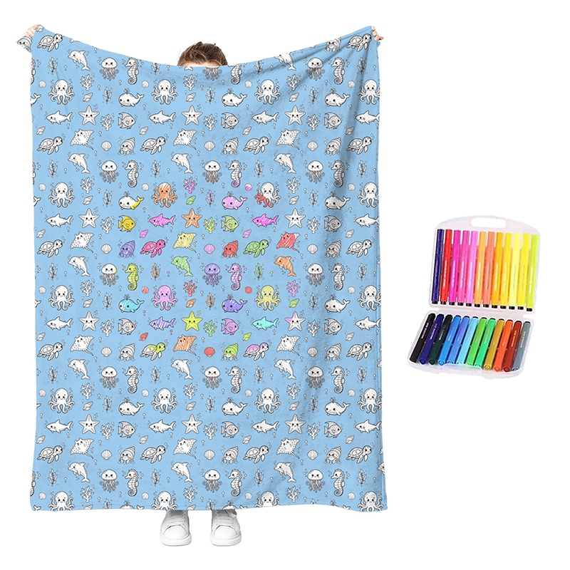 🔥 Sista dagen – 50% rabatt! 🎨✨ Kreativt målarfilt-set