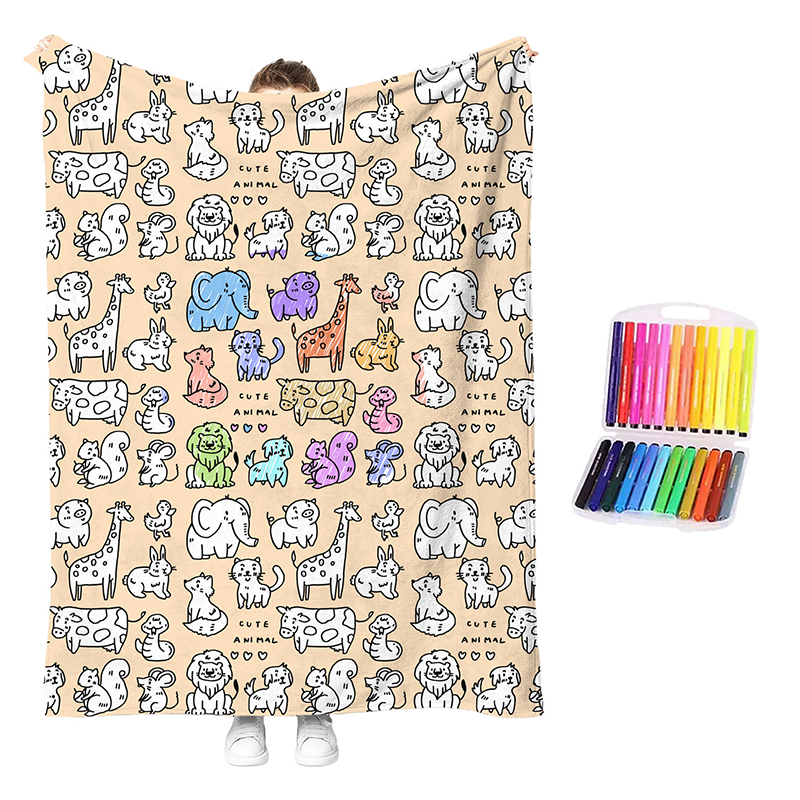 🔥 Sista dagen – 50% rabatt! 🎨✨ Kreativt målarfilt-set