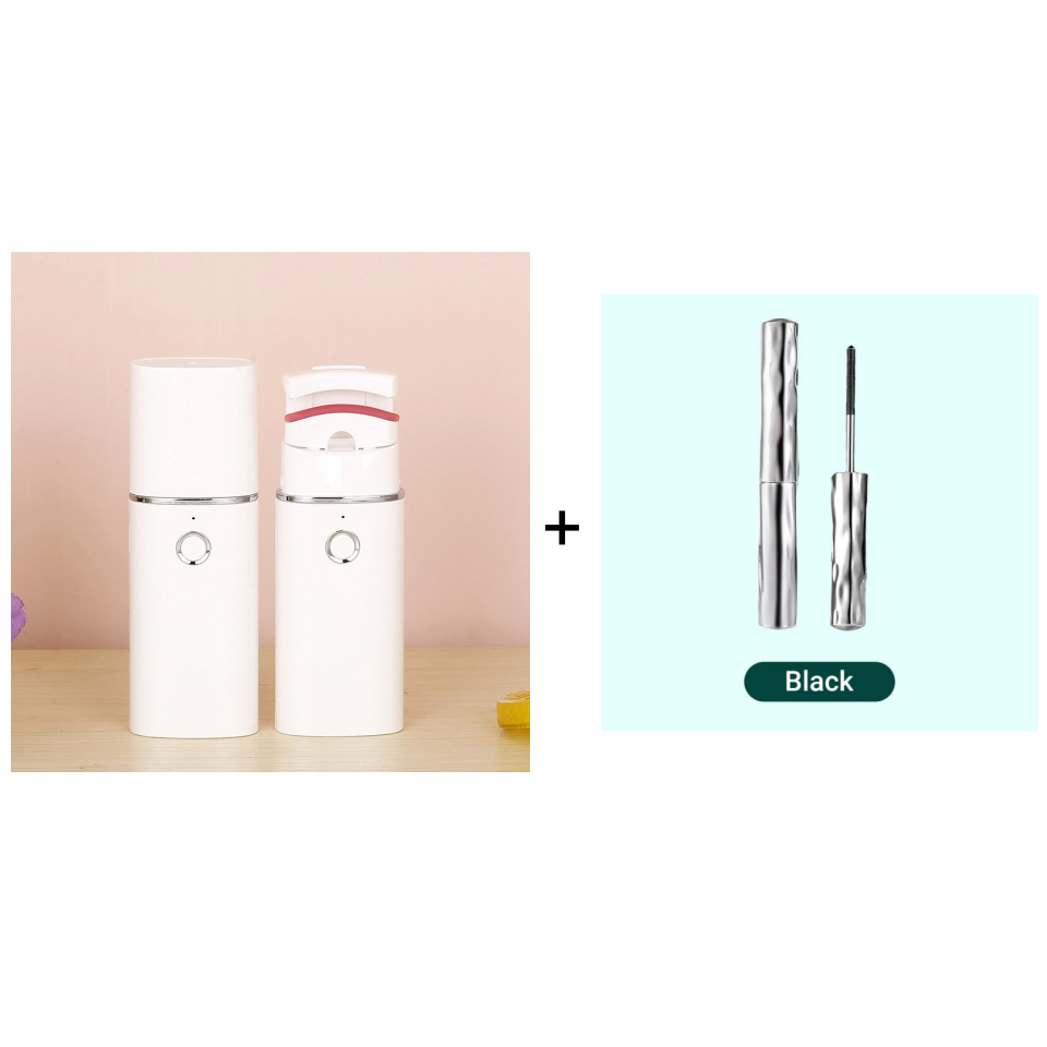 🔥 Överraskning – 50 % rabatt! 👩🏻‍🏭 Få tillbaka vackert böjda fransar! ✨ Uppladdningsbar elektrisk uppvärmd ögonfransböjare