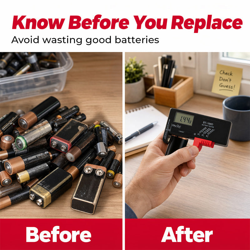 Universell digital batteritestare