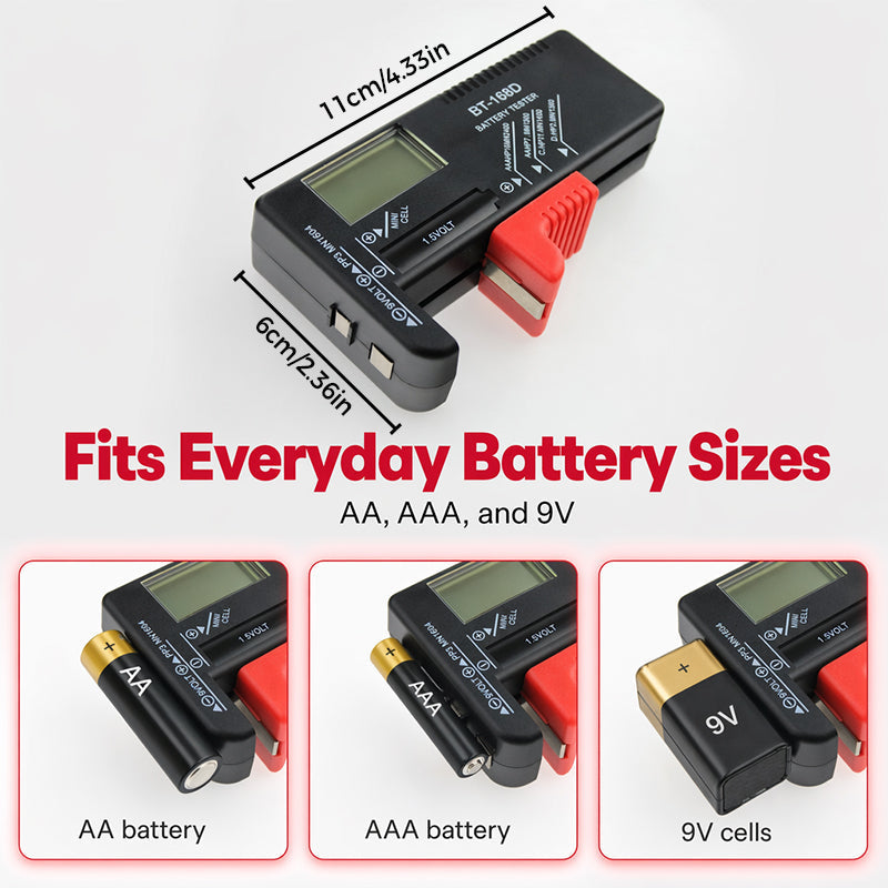 Universell digital batteritestare