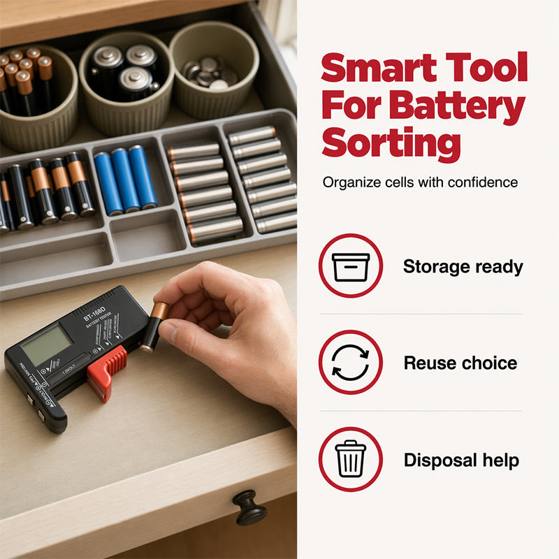 Universell digital batteritestare
