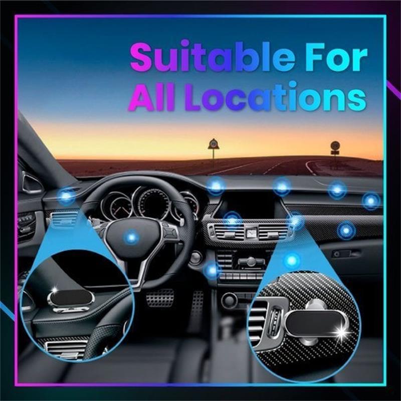 📱 50 % rabatt! ✨ Extremt stark och flexibel magnetisk mobilhållare för bilen – böjbar och kraftfull 🚗