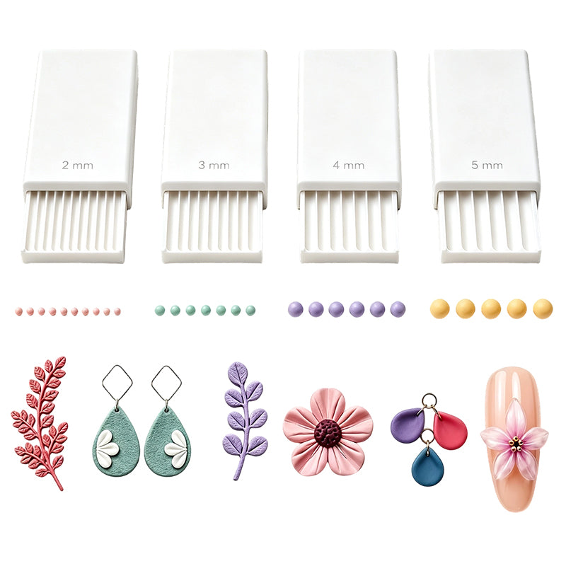 3D-printat mini-lerbollsmakare-set