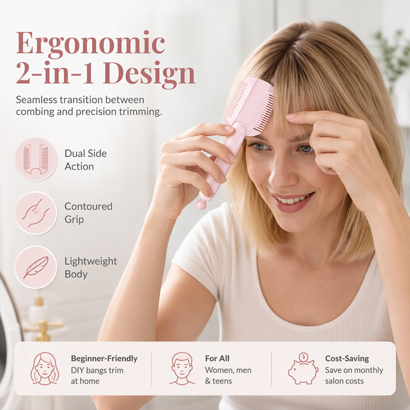 DIY-urtunningskam för hår – justerbart blad och nybörjarvänlig design