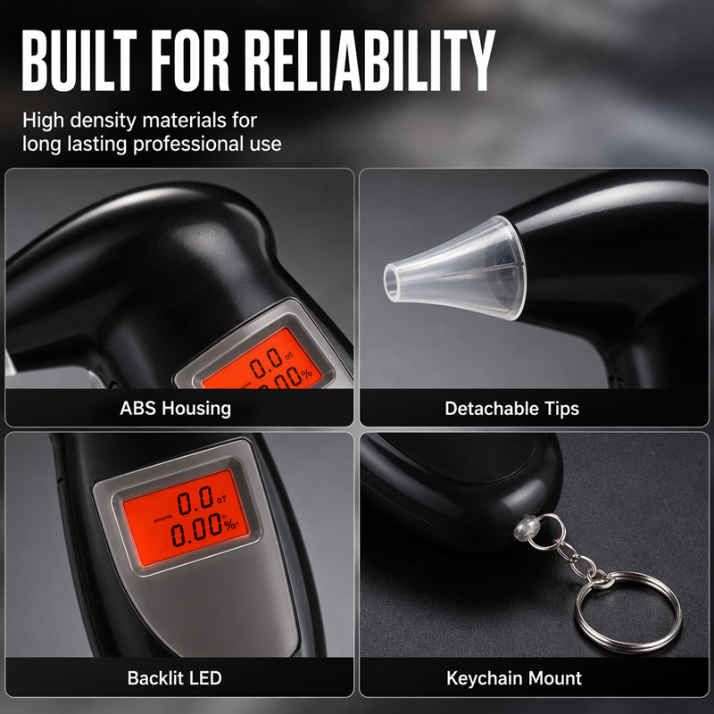 🍷 50% RABATT – NYHET! Bärbar alkoholmätare – snabb, exakt & enkel – för ett säkrare val efter en kväll med dryck 🔍✨