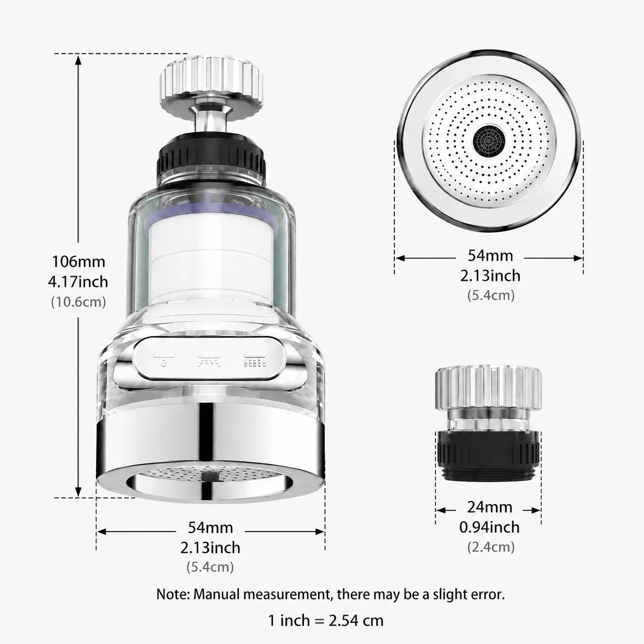 🚰 Gör köksvattnet smartare – 3-stegs krankfilter med flexibel universalledning