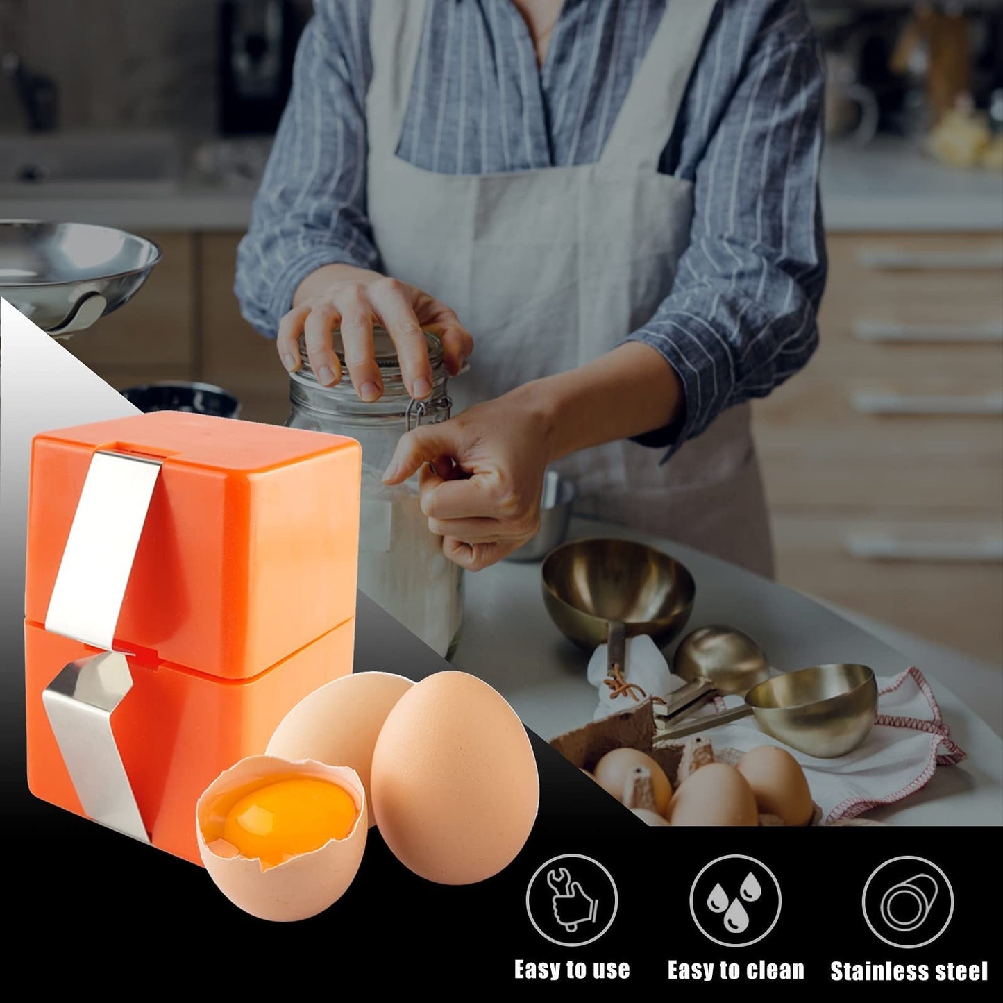 🍳 Snabb äggknäckare – öppna hundratals ägg snabbare och renare 🔥