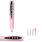 💅✨ 2-i-1 elektrisk nagelfil med UV-lampa – portabel & sladdlös