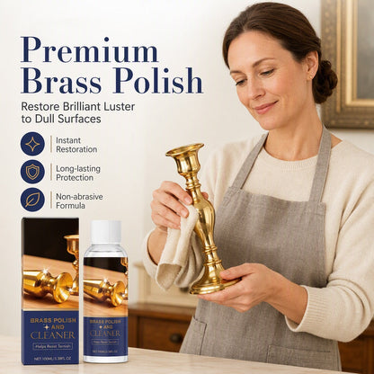 ✨ 50% RABATT NU! Mässingsputsmedel & rengöringsmedel  – tar bort oxidation, missfärgning & avlagringar – perfekt för mässingsbeslag, kopparkärl och dekorativa föremål 🏺✨