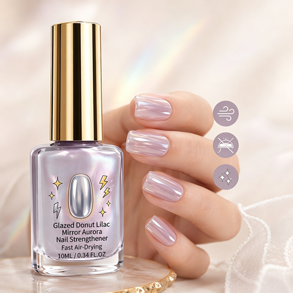 📢📢49% RABATT!! ⏰Lilac Glossy Mirror Nail Stärkare