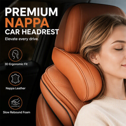 🚗💤 Minska trötthet under körning! Universell nackkudde i minnesskum för bil – ergonomiskt nackstöd för långa bilresor