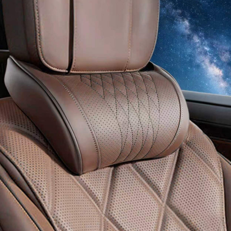 🚗💤 Minska trötthet under körning! Universell nackkudde i minnesskum för bil – ergonomiskt nackstöd för långa bilresor