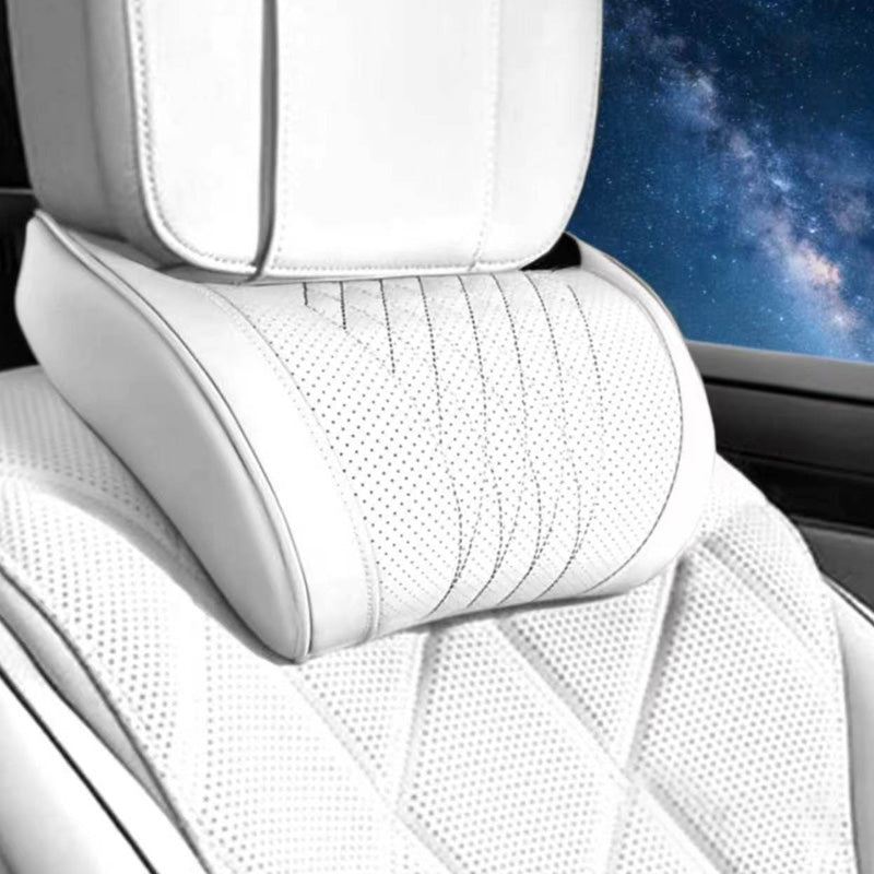 🚗💤 Minska trötthet under körning! Universell nackkudde i minnesskum för bil – ergonomiskt nackstöd för långa bilresor