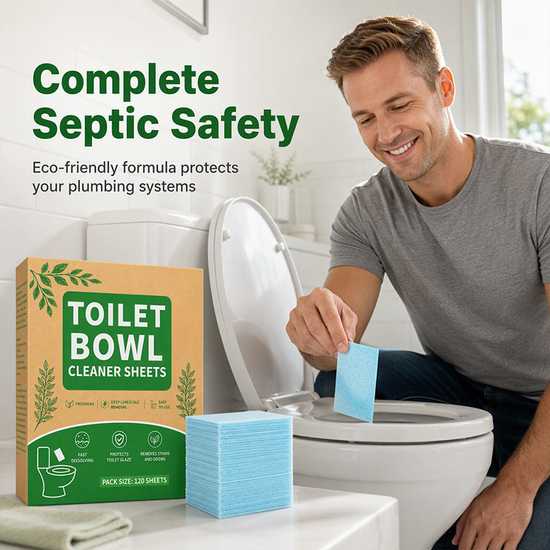 🚽 50 % RABATT NU! ✨ Snabblösliga rengöringsark för toaletten – fräscht, enkelt och effektivt 💧
