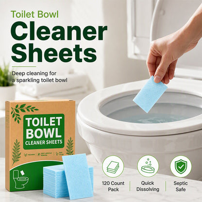 🚽 50 % RABATT NU! ✨ Snabblösliga rengöringsark för toaletten – fräscht, enkelt och effektivt 💧