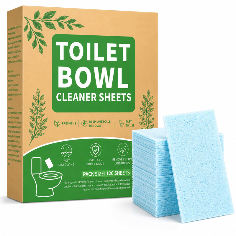 🚽 50 % RABATT NU! ✨ Snabblösliga rengöringsark för toaletten – fräscht, enkelt och effektivt 💧