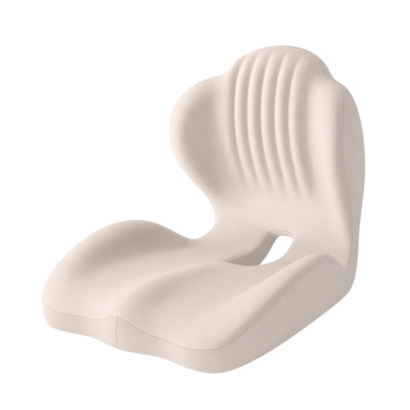 🪑 56% RABATT NU! ✨ Ergonomisk sittdyna i memoryskum med ryggstöd – bekväm och stödjande för hemmet, kontoret och bilen 💺🛡️